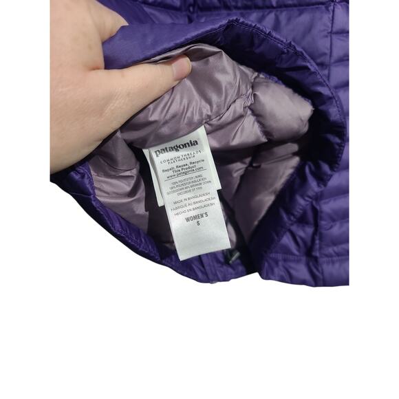 Patagonia Puffer Jacket Down Sweater Concord Purple Size Small - Picture 6 of 6